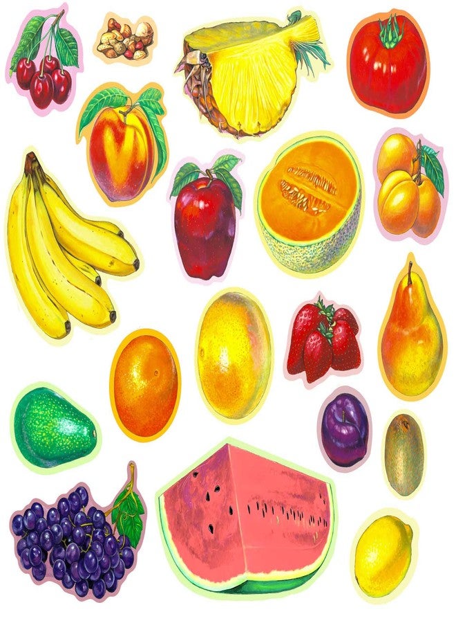 Story Time Felts Fruits & Nuts Felt Figures 19 pieces - Image 1